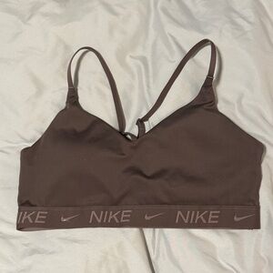 Nike Women's Chocolate Brown Sports Bra